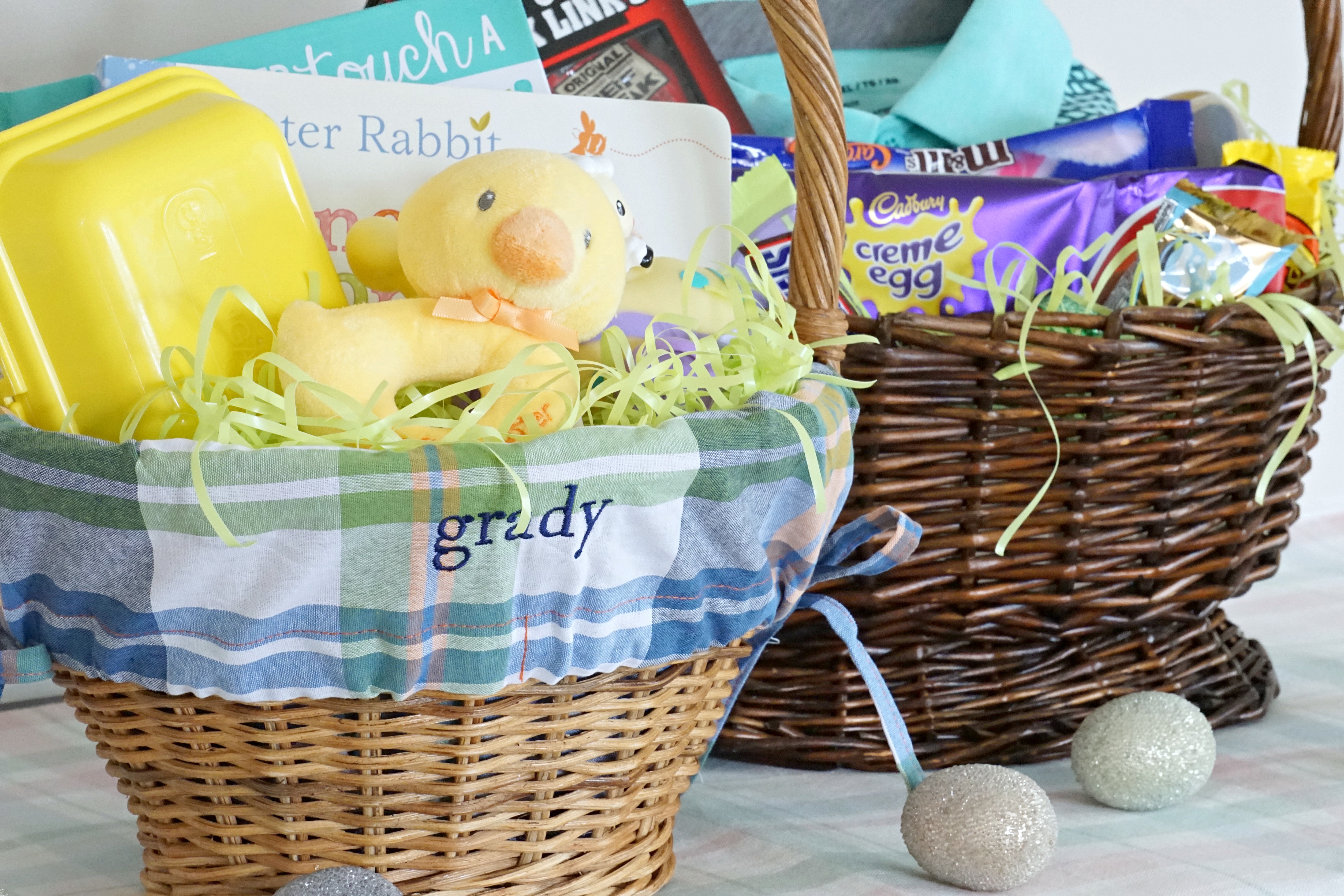 Easter Baskets for the Family Crabcakes & Crew Cuts