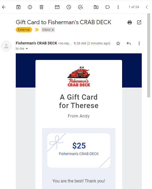 Store Fisherman's Crab Deck