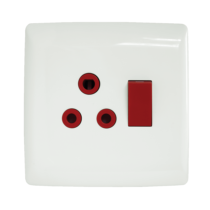 Diamond Dedicated 16A Single Socket Crabtree Electrical