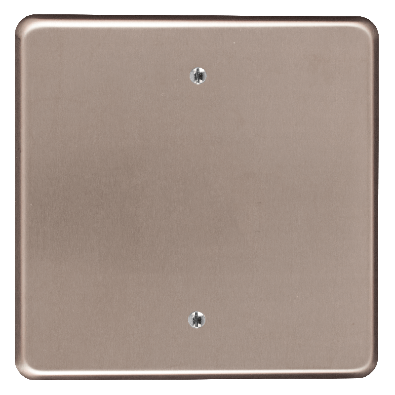 Classic Blank Steel Coverplate Crabtree Electrical