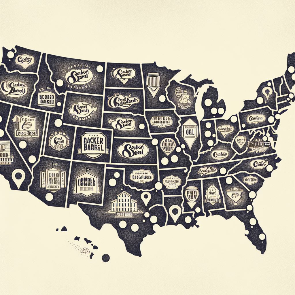 Cracker Barrel Location USA in 2024