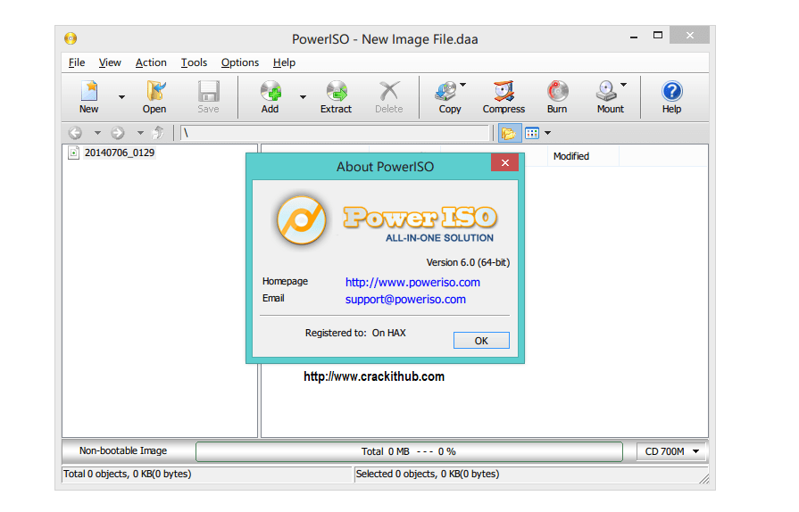 PowerIso Download v7.4 + Serial Key For Windows (3264 bit) Free