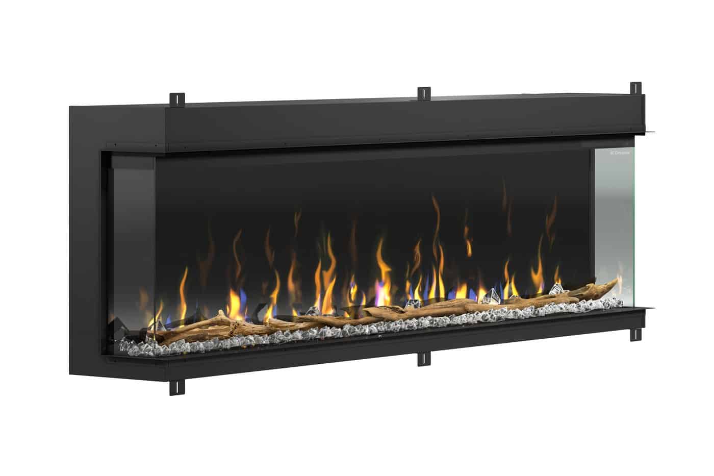 Dimplex Ignite XL Bold 60" Linear Electric Fireplace Crackle Electric