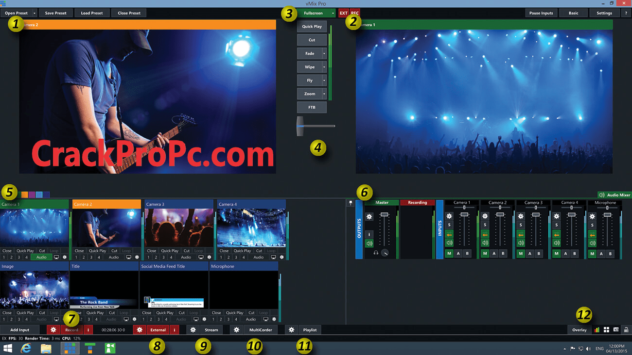 vMix 27.0.0.81 Crack Registration Key Full Version Download 2024