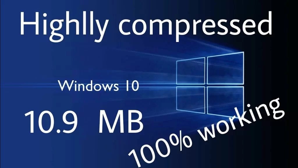 Latest Windows 10 Highly Compressed 10mb ISO Free Direct Download