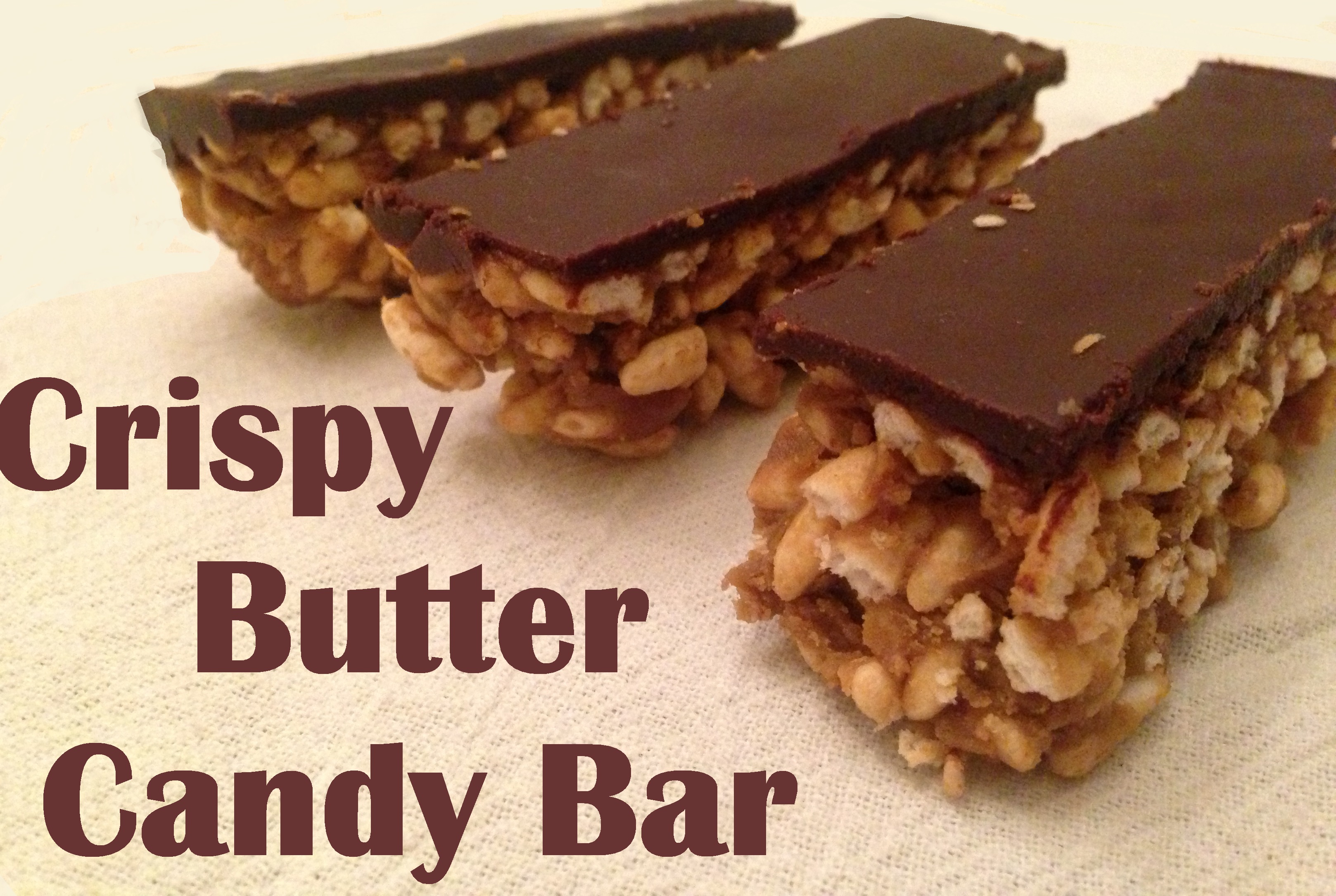 Crispy Butter Candy Bar