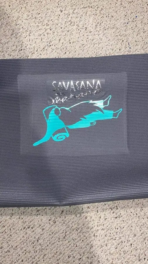 How to Apply HTV to a Yoga Mat CraftILY