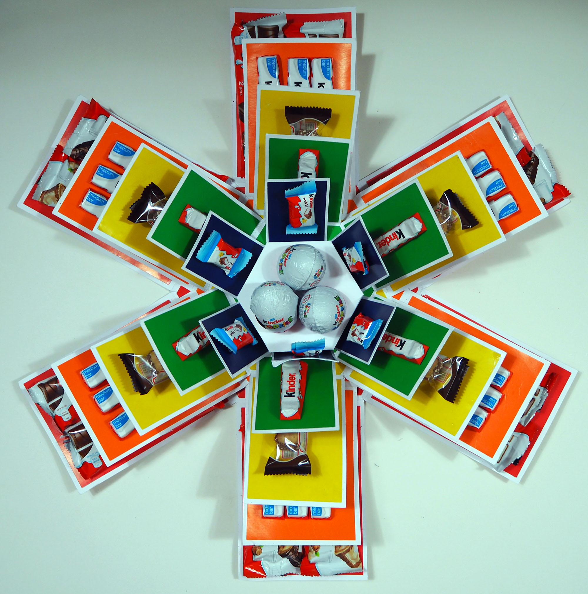 Make a Hexagonal Explosion Box (and add Chocolate!) SVG PDF EPS DXF