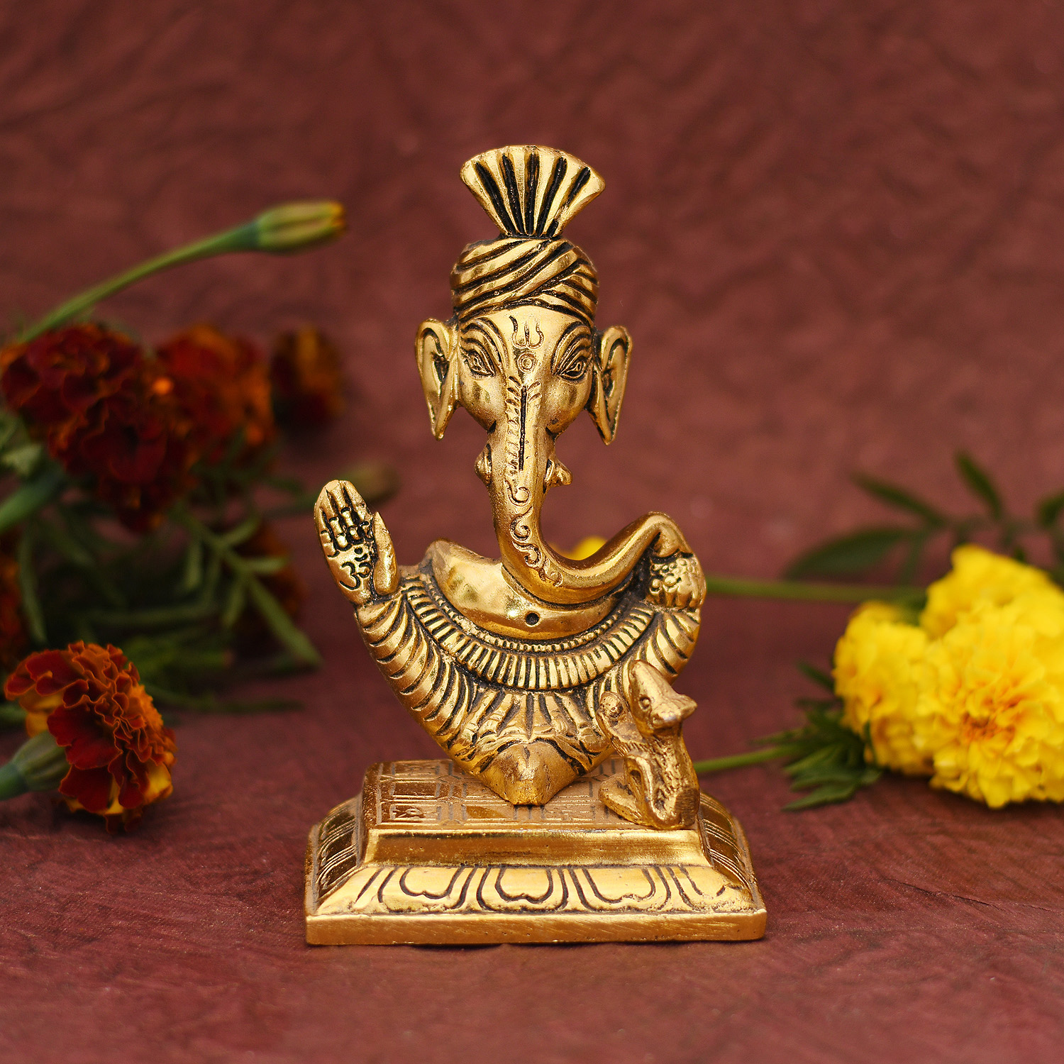 Ganesha Idol for Home Decor, Office , Gift Craftam
