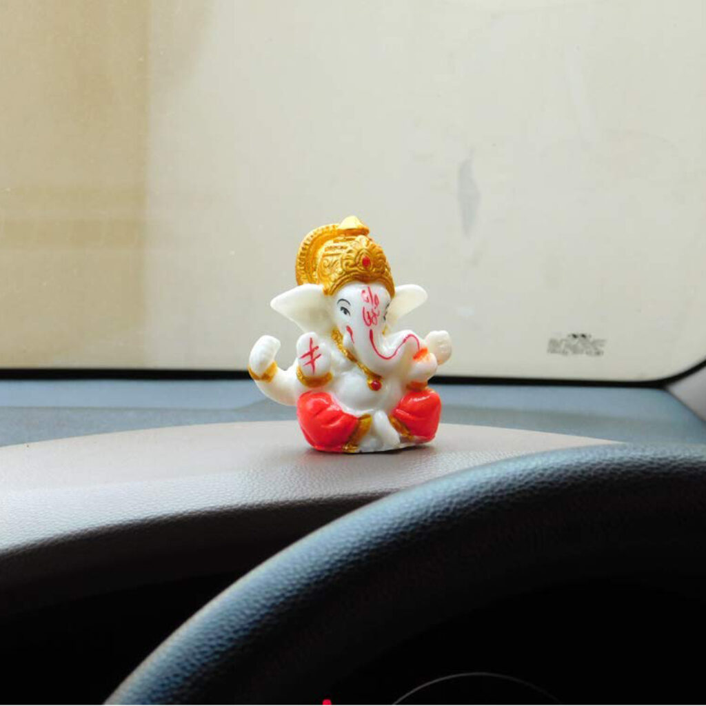 Ganpati for Car Dashboard Buy Ganesh Idol For Decor, Gifts Craftam