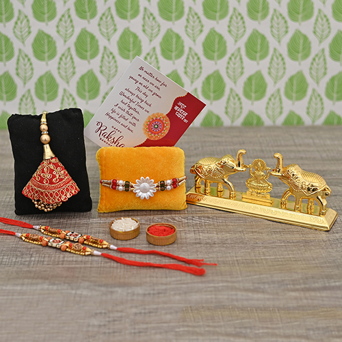 Online Rakhi Store ! Gift ,Greeting , Roli Rice Pack ! Rs. 299 Free