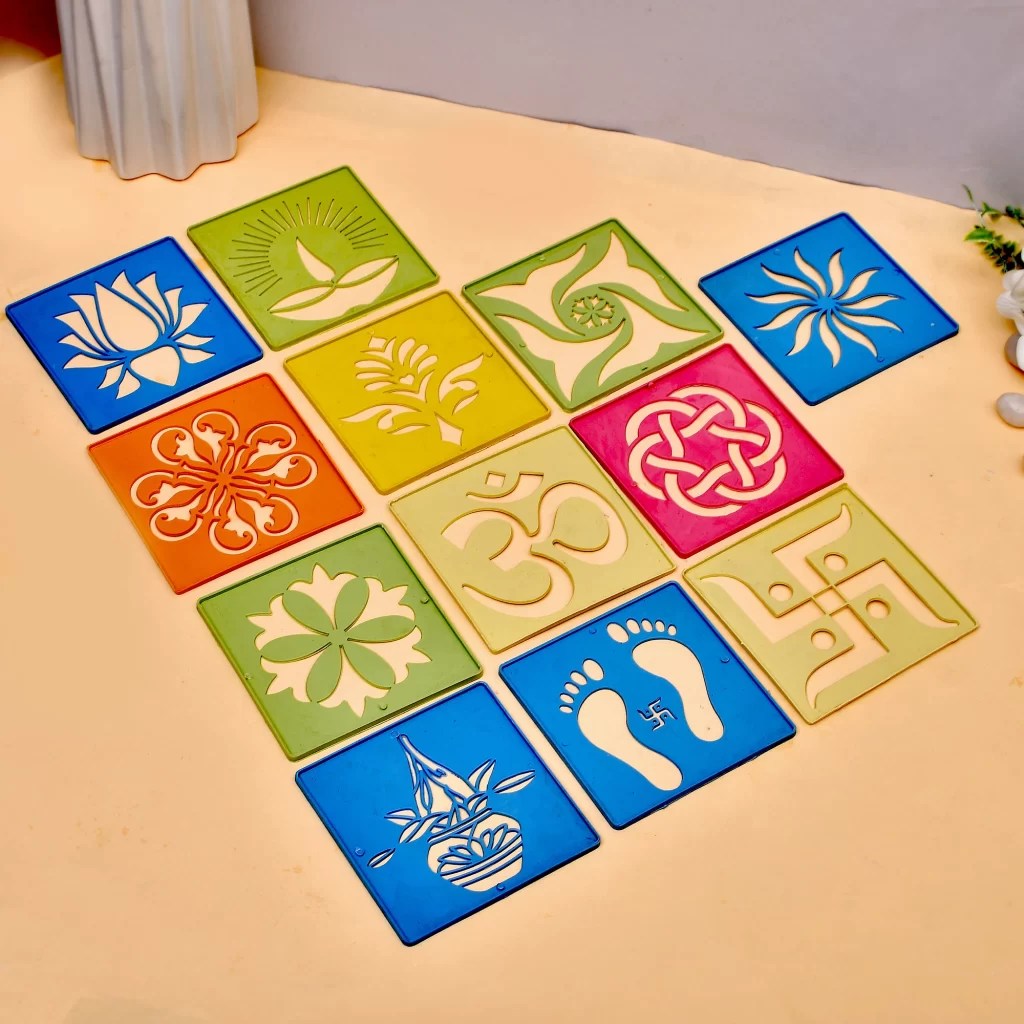Buy Rangoli Stencils for Decor your Home at Best Price