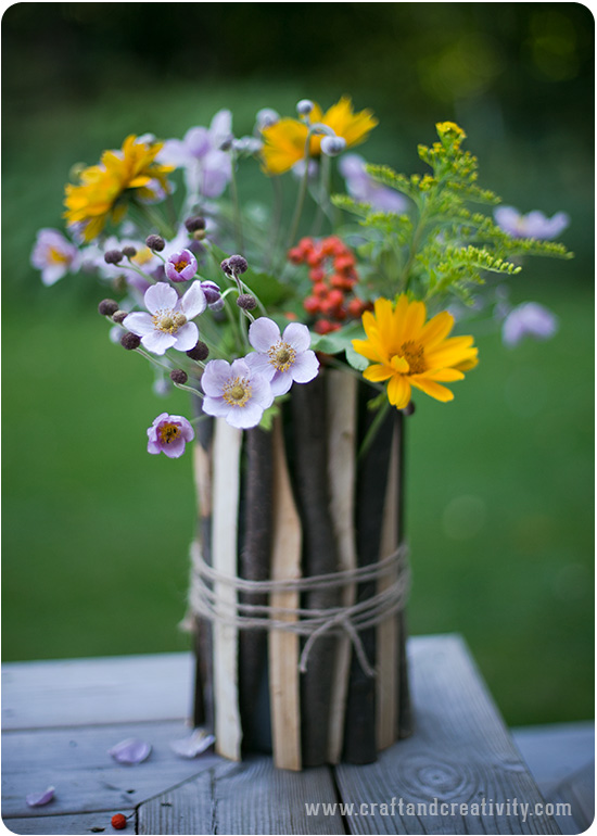 Enkel blomvas à la Ernst Simple flower vase Craft & Creativity