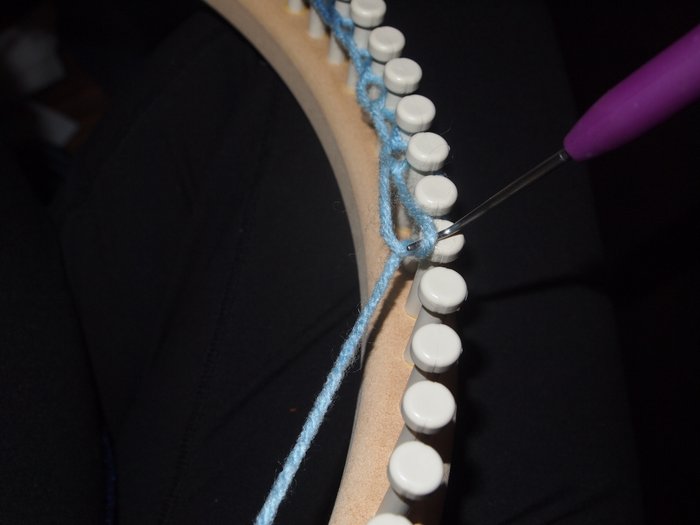 Crochet Cast on For Knitting Looms Craftasaurus Rex