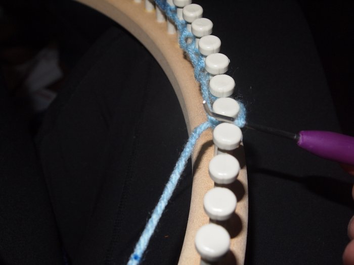 Crochet Cast on For Knitting Looms Craftasaurus Rex