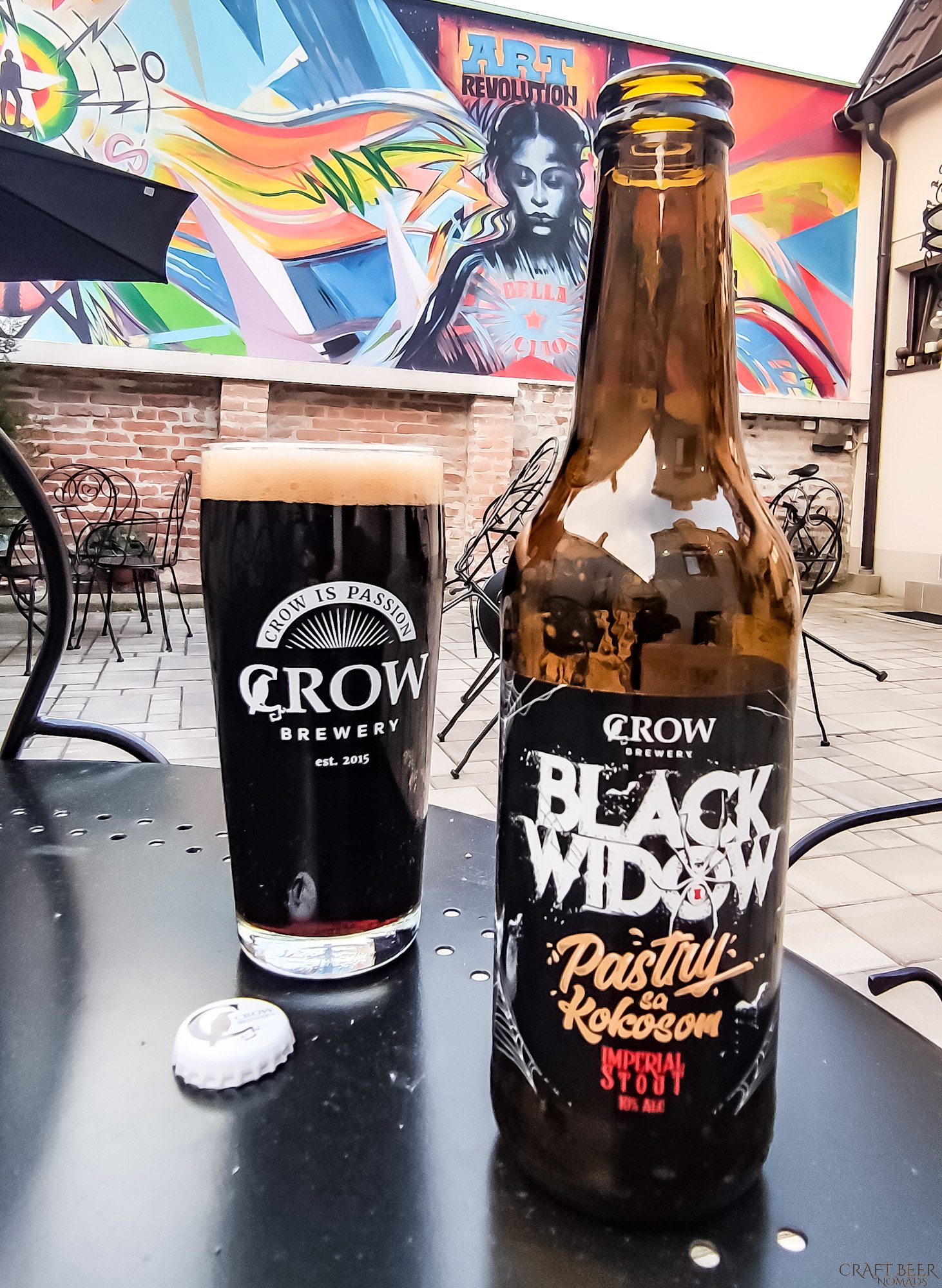 Black Widow Pastry Coconut Craft Beer Nomads