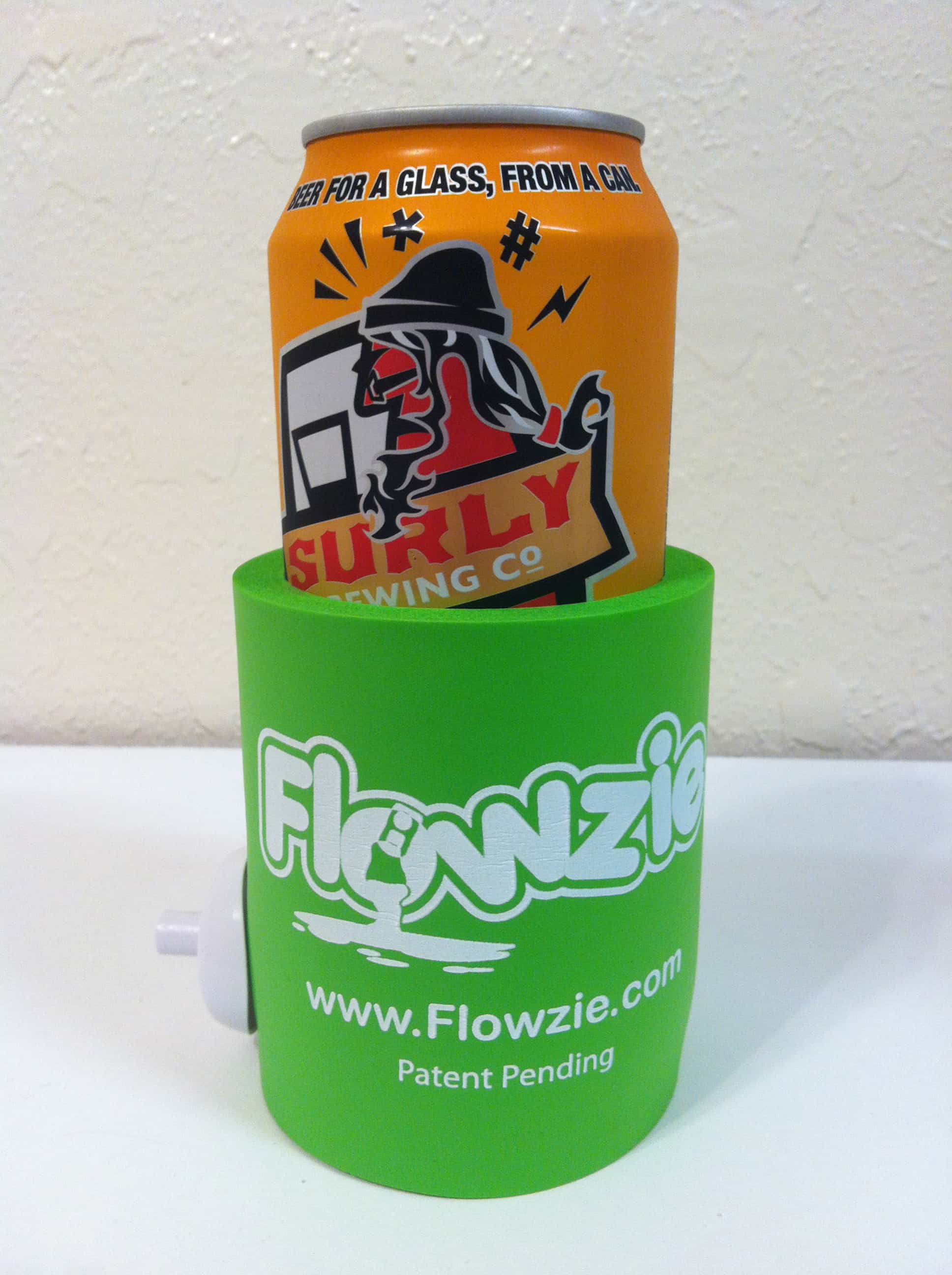 Flowzie Shotgunning Beer Koozie Craft Beer Time