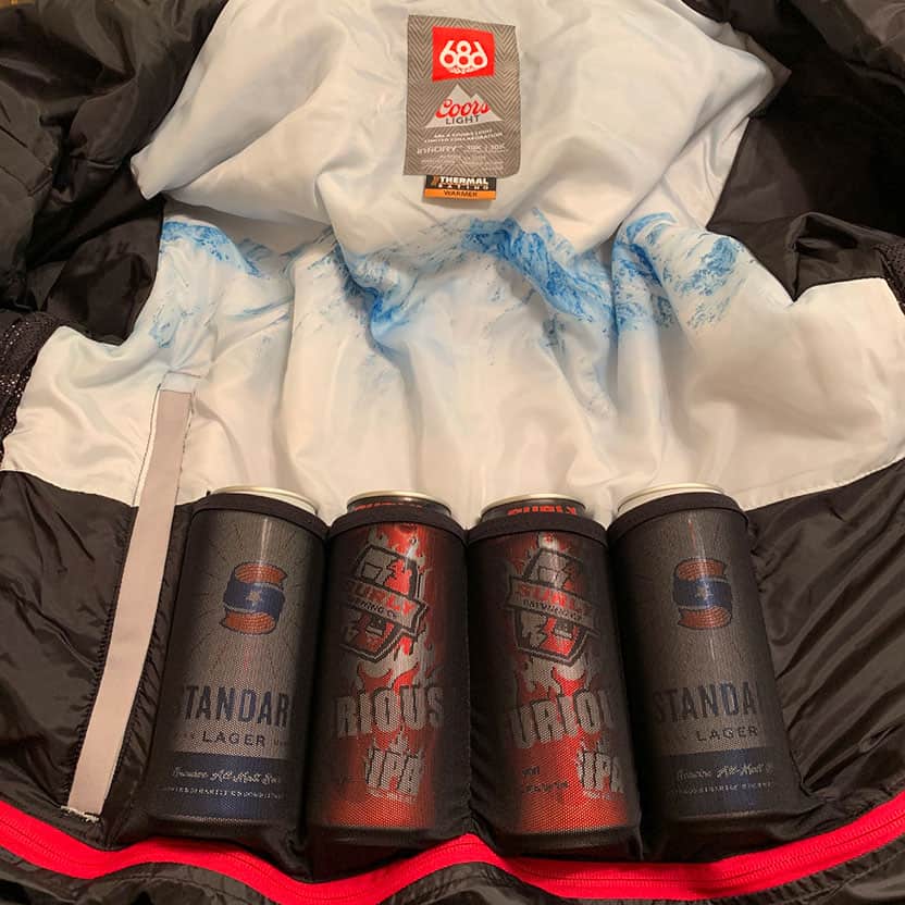 686 Men's Sixer Beer Jacket Craft Beer Time