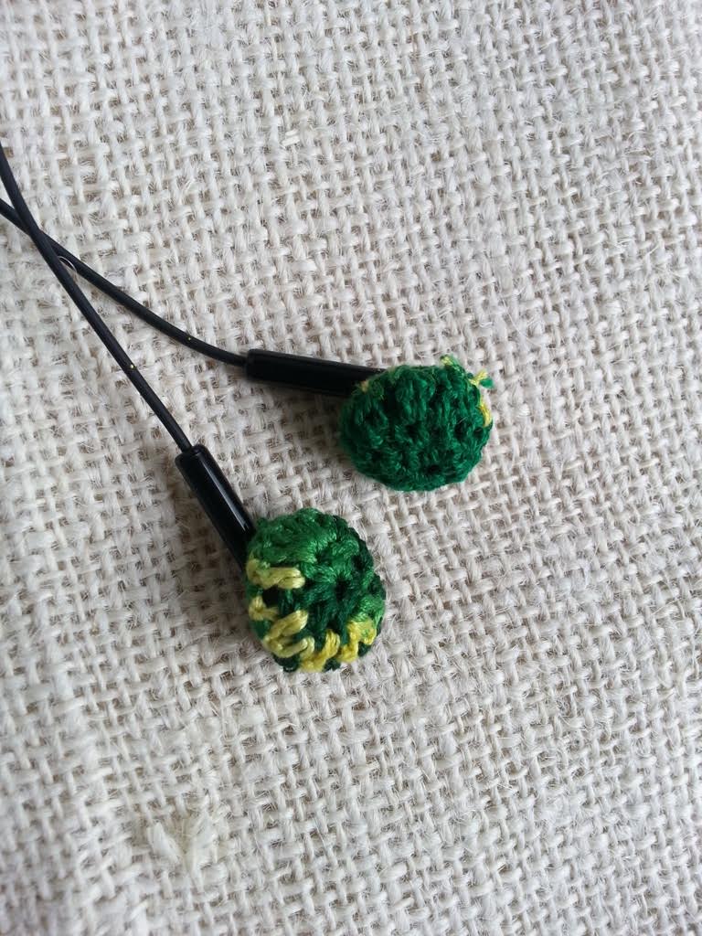 Crochet Headphone Covers —
