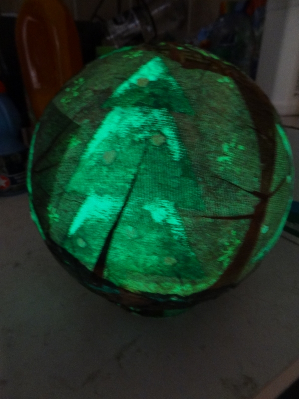 Christmas Light Up Gazing Ball —