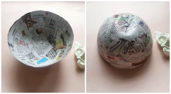 Balloon ModPodge To Halloween Candy Bowl — Balloon ModPodge To Halloween Candy Bowl —