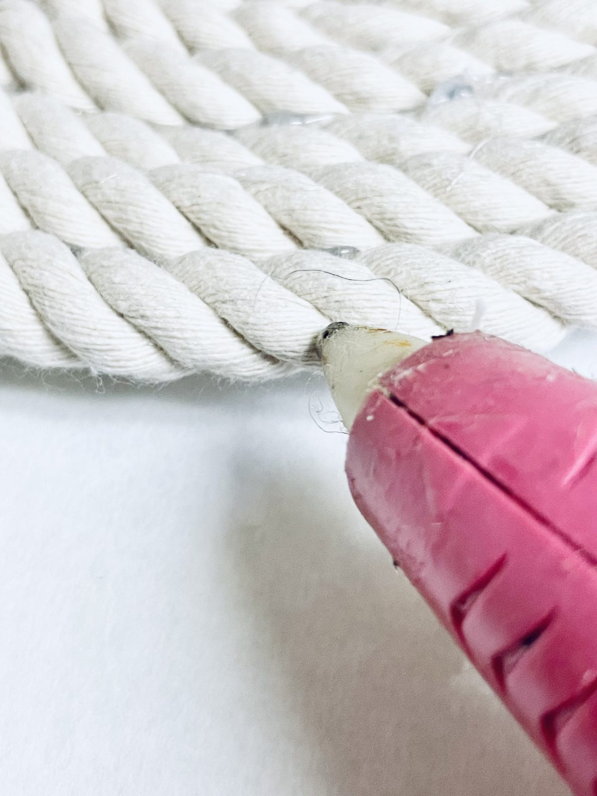 DIY Nautical Rope Basket —