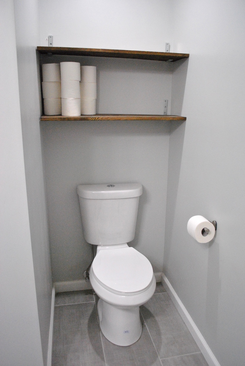 Easiest DIY 'Floating' Shelves Cheater Method! Craftbuds