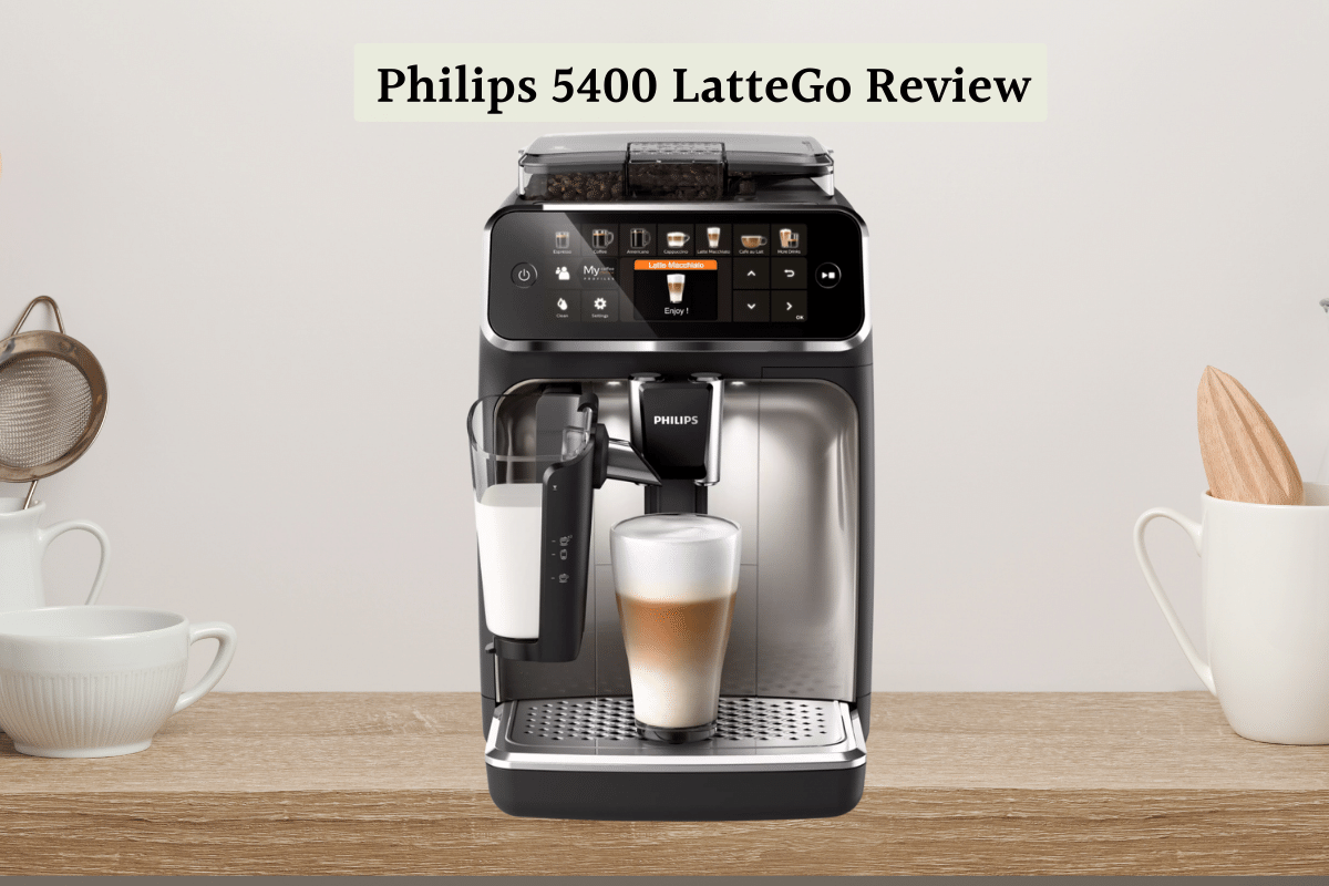 Philips 5400 LatteGo Review Premium Espresso Machine