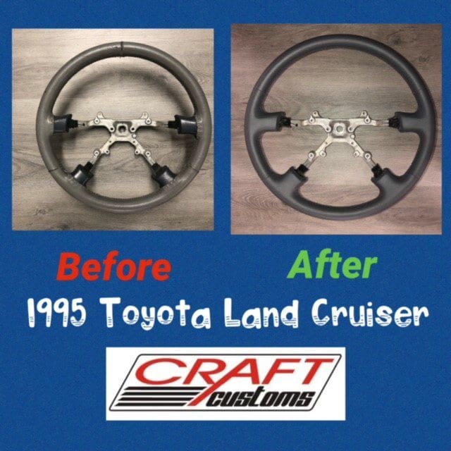 Land Cruiser Steering Wheel Restoration Craft Customs
