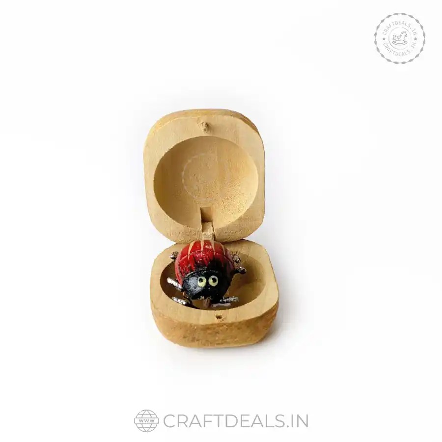 Wooden bug box | Bug in Wooden Box | Craftdeals.in