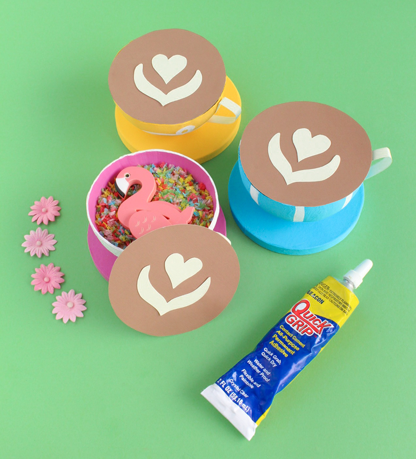 DIY Coffee Cup Gift Wrap Crafterward