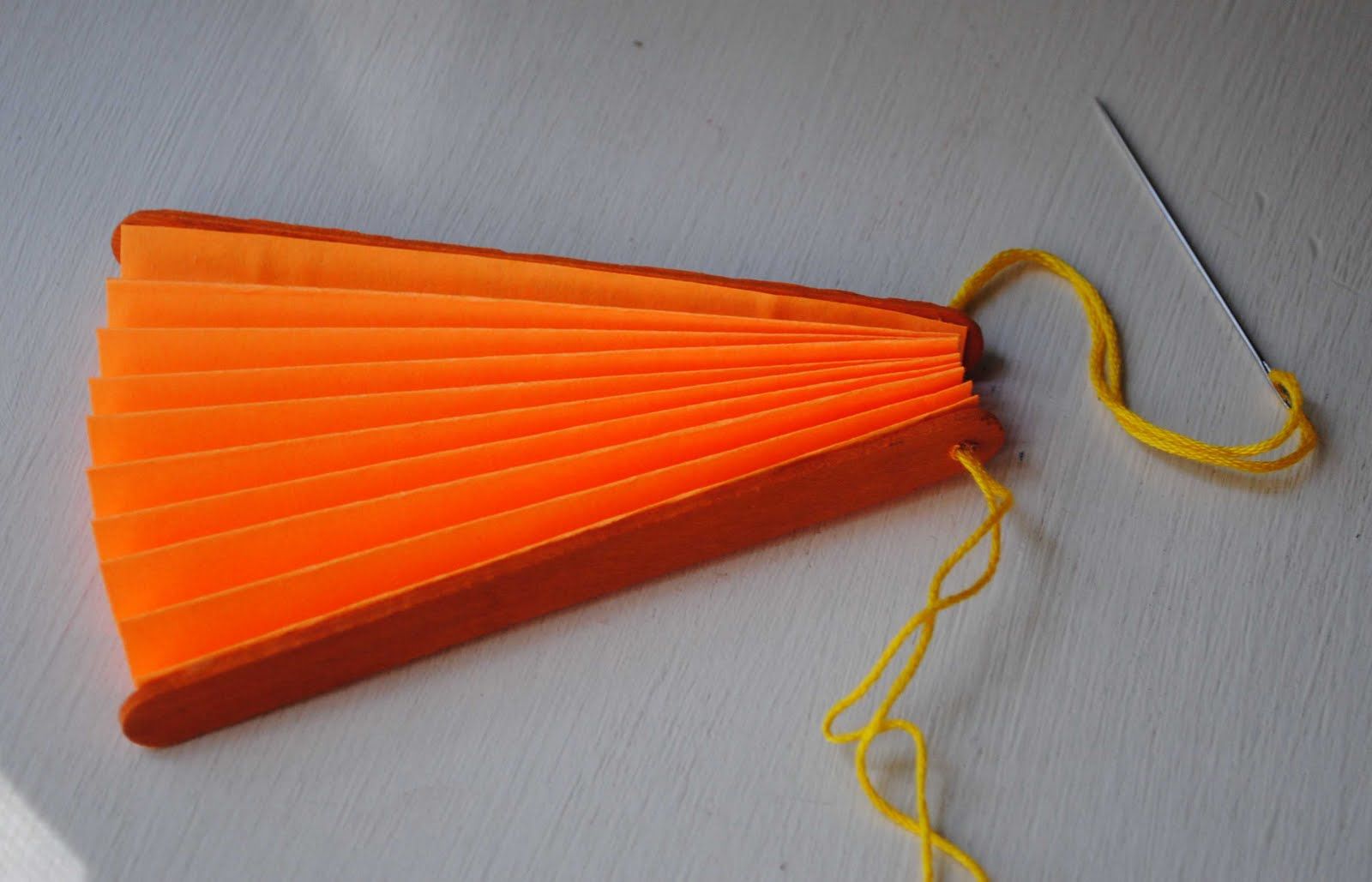 Popsicle Stick Fan Craft Fiesta