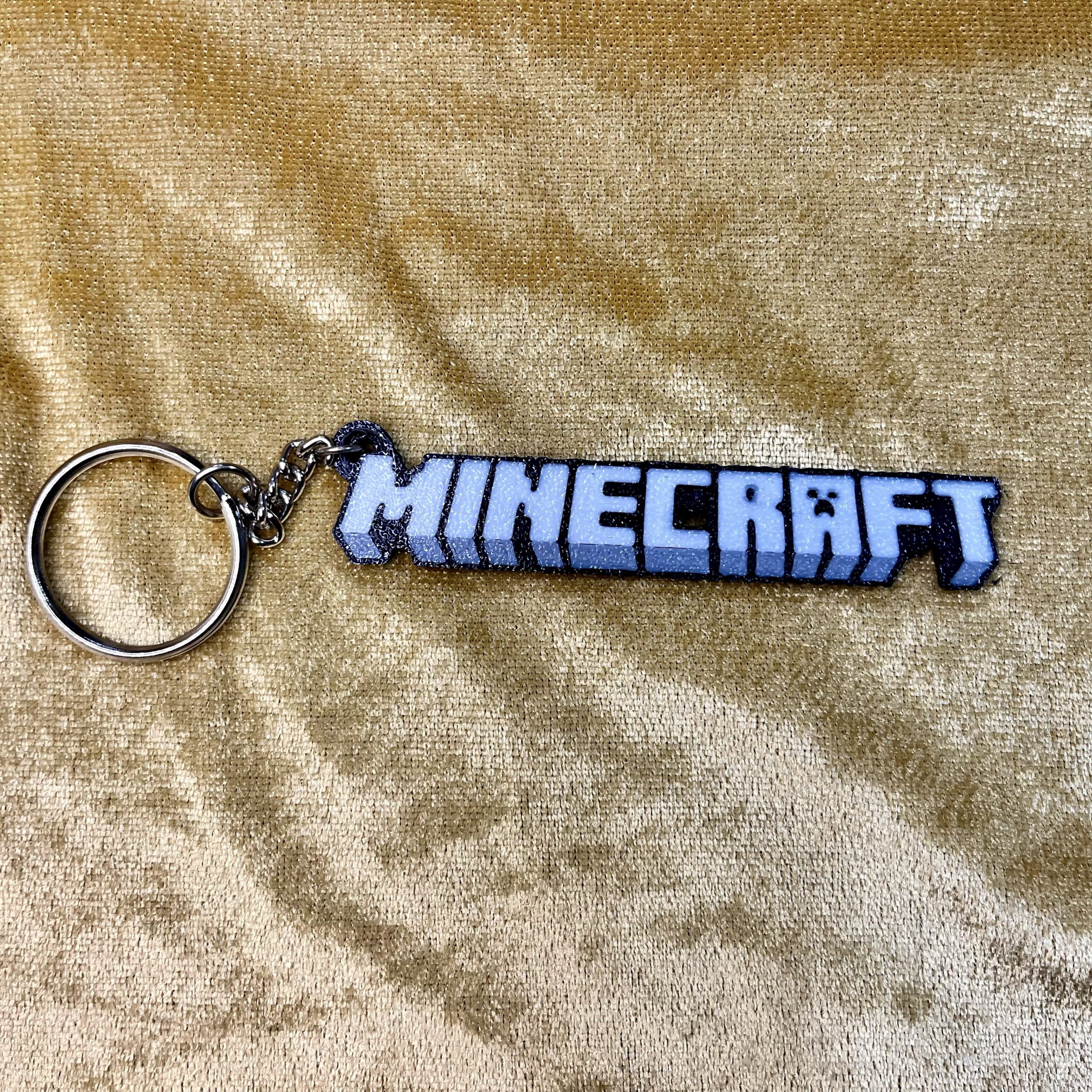 Minecraft theme keychain (1 pc) Craftgami