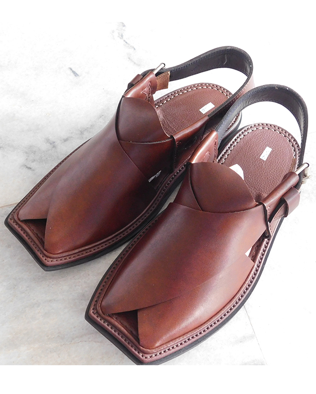 Charsadda Chappal for Men Leather Chappal Craft House