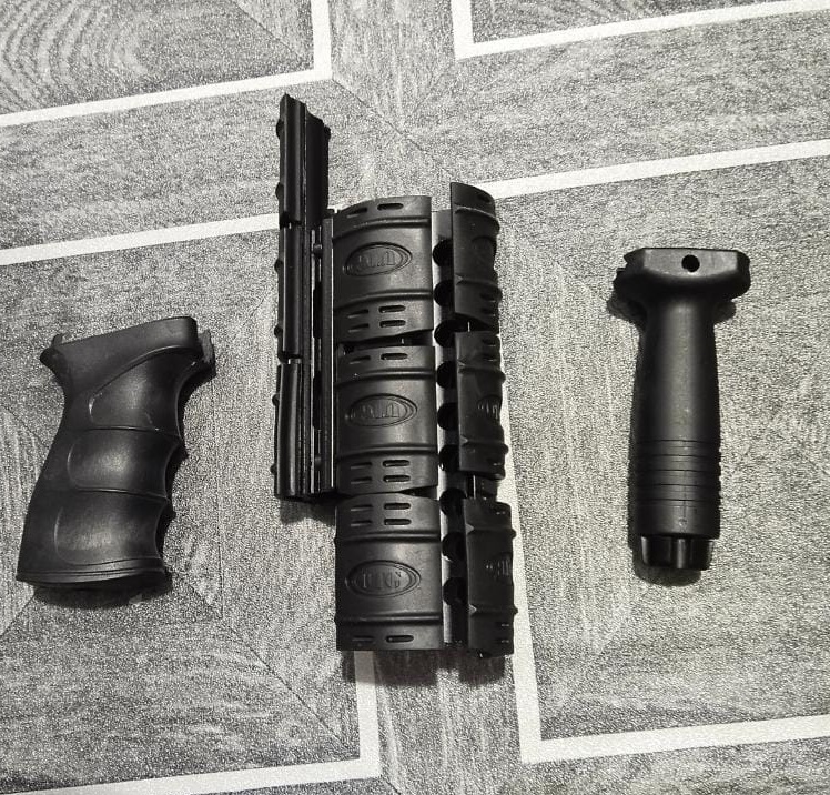 Ak 47 Quad Rail System UTG Modification Kit with Triger grip and