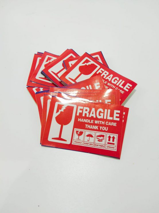 Fragile Stickers Handle with care stickers for Fragile Packages Self Adhesive fragile stickers