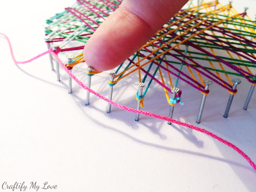 string art tutorial how to add a boarder to your art work Craftify My