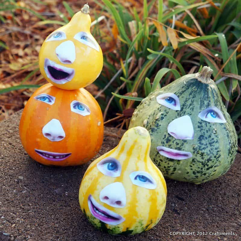 Look Mom, I'm a Gourd! Kids' Decoupage Craft