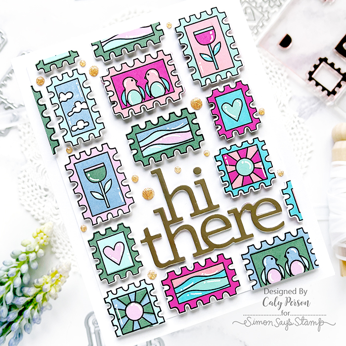 Simon Says Stamp Printmaking Postage Caly Person