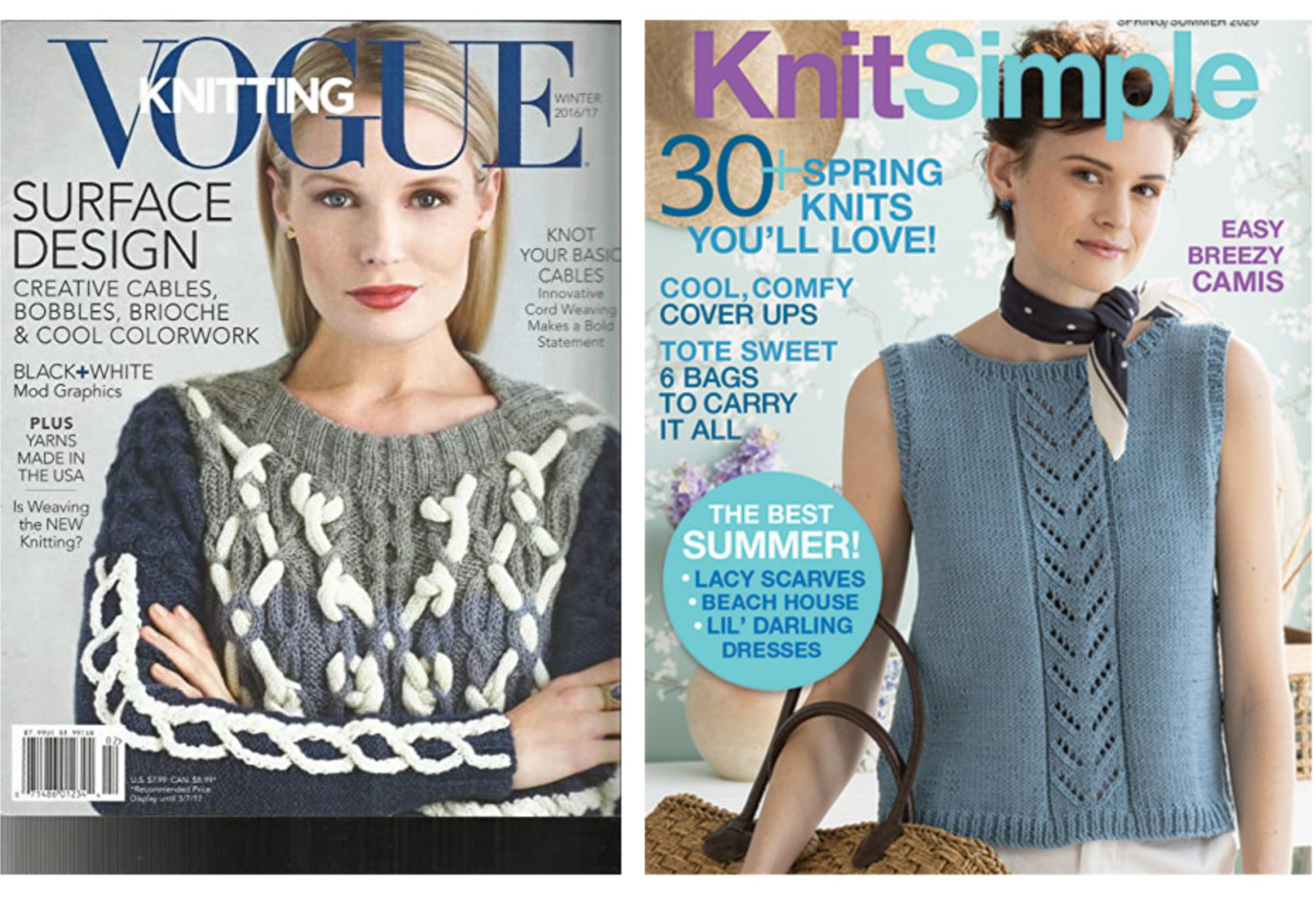 Knit Simple Magazine Folds and Vogue Knitting Goes to 2 Issues Per Year