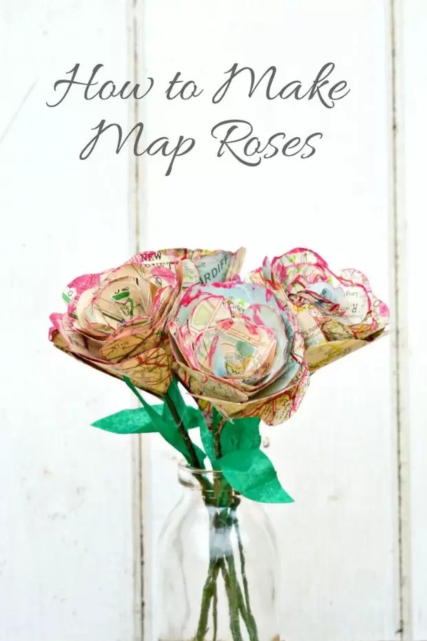 How To Make Map Roses Crafting News