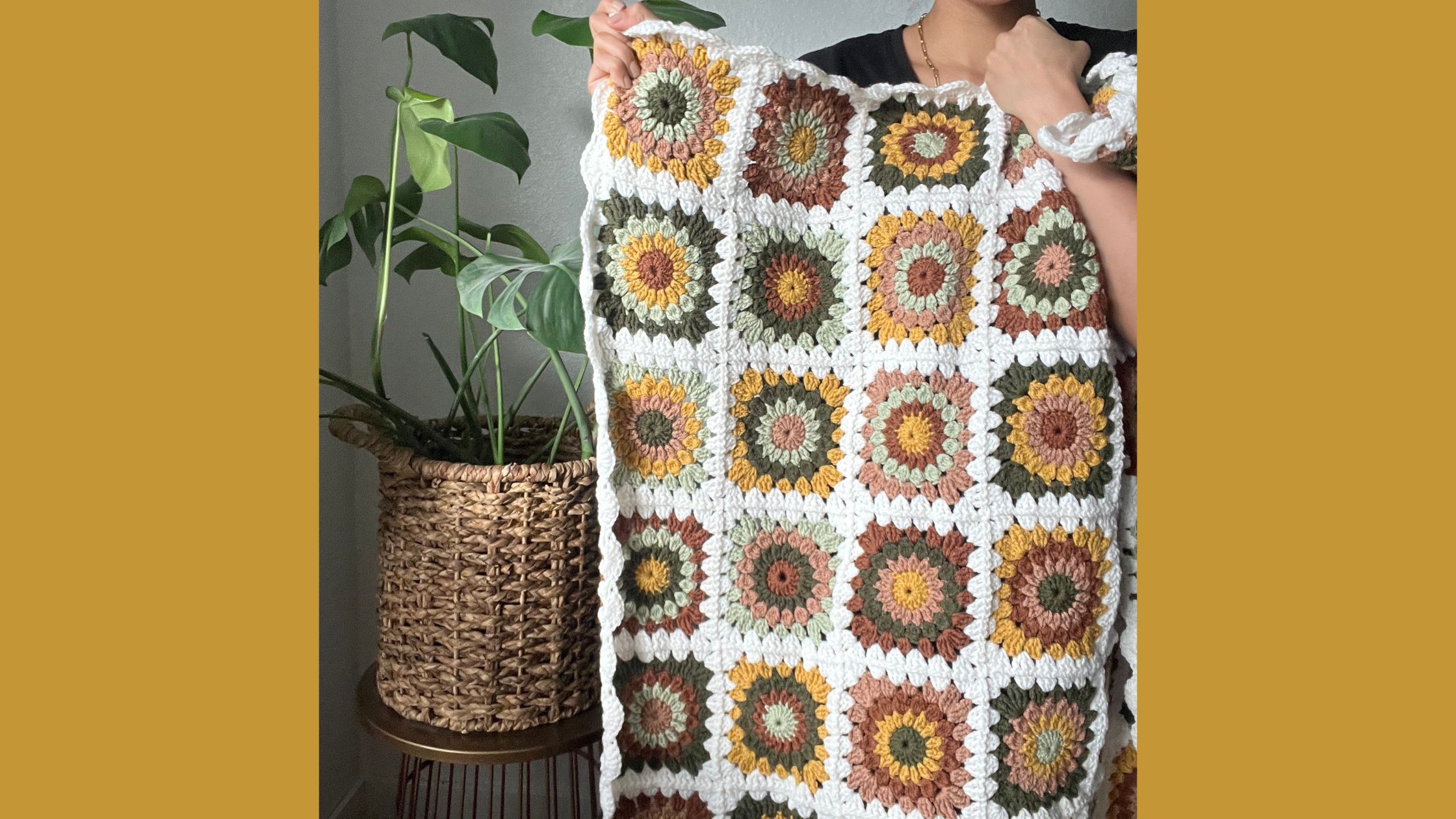 How to Crochet a Granny Square Baby Blanket Crafting for Weeks