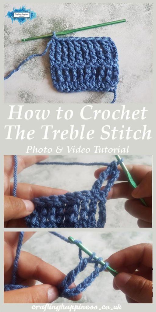 How To Crochet A Double Treble (DTR) Stitch Crafting Happiness