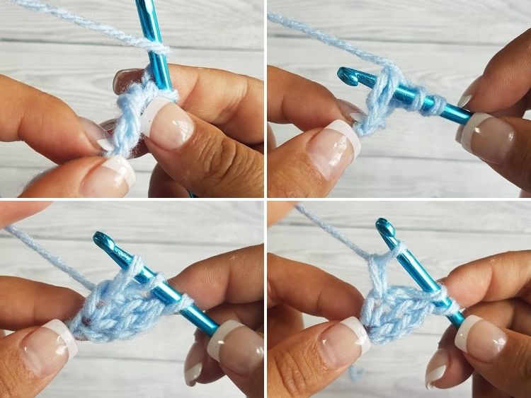 Foundation Double Crochet (FDC) Tutorial For Beginners Crafting Happiness