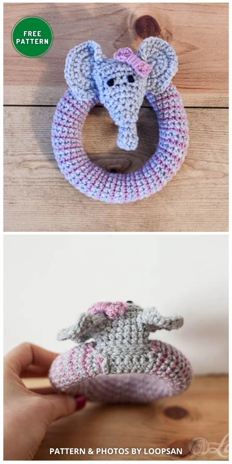 7 Free Crochet Animal Rattle Patterns For Babies Crafting Happiness