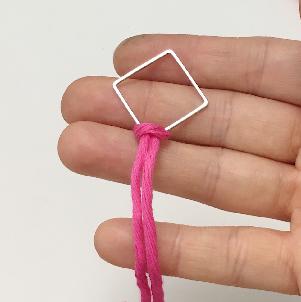 How To Make Macrame Earrings Tutorial Crafting on the Fly