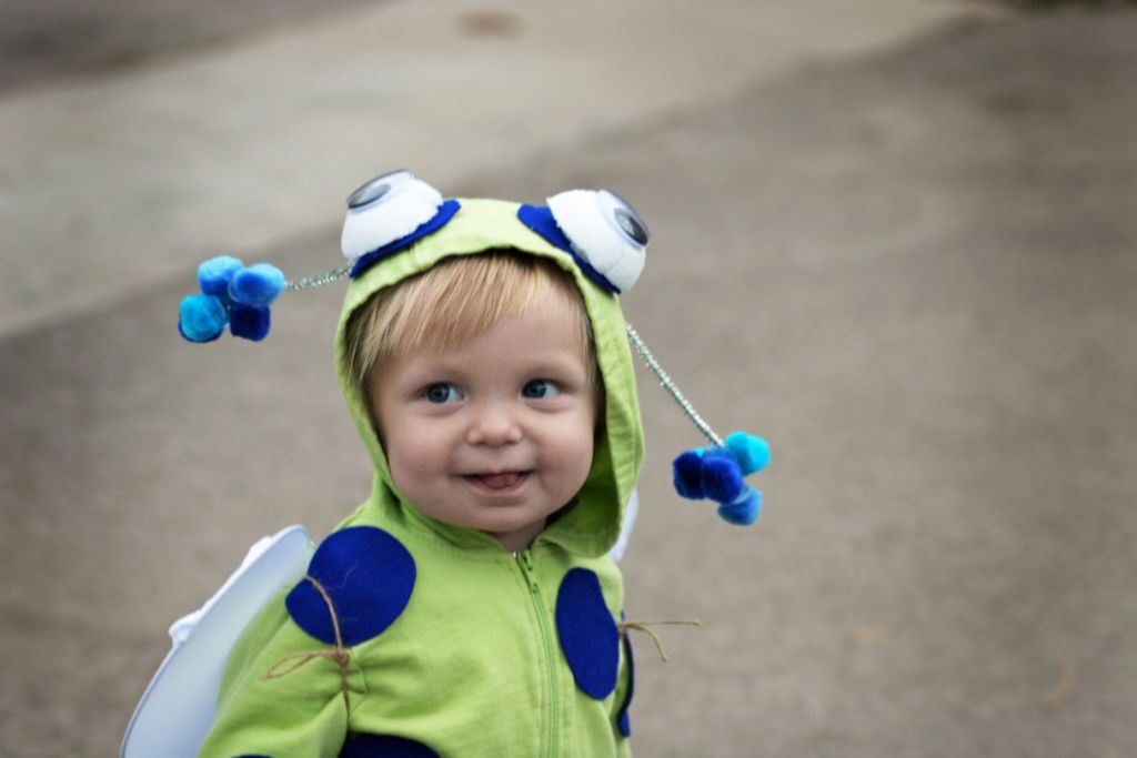 DIY Baby Bug Costume Simple Halloween Costume Ideas Craftivity Designs