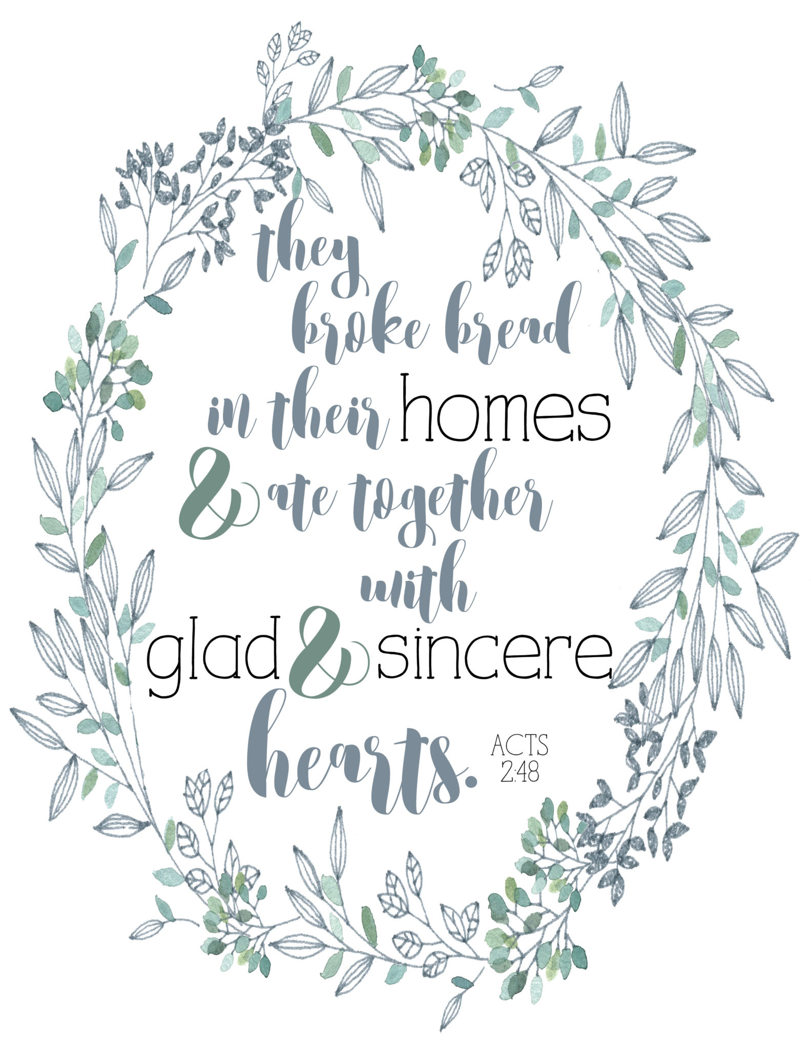 Hospitality + A Free Printable Craftivity Designs
