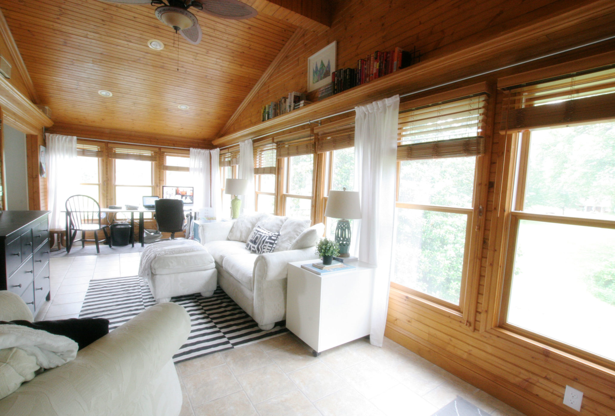 How to Make Long Curtain Rods for Sunrooms and Big Windows Craftivity