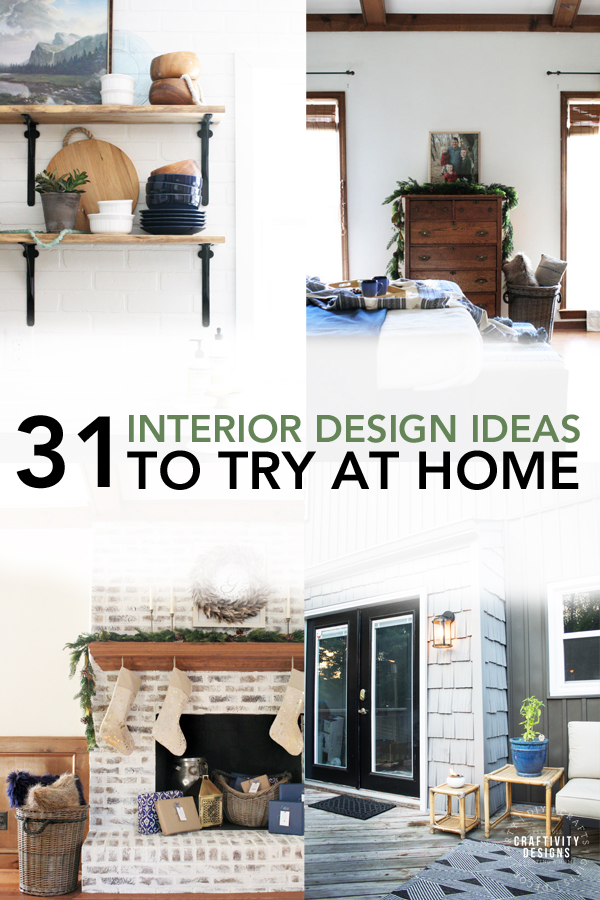 31 Creative Interior Design Ideas You can Try at Home Craftivity Designs